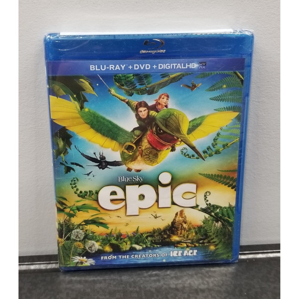 Epic Blue Sky Studios Blu-ray DVD Digital HD Combo Pack 2013 New Sealed